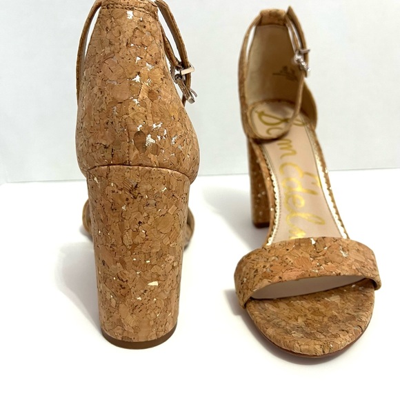 Sam Edelman Tan Cork Heels - Picture 3 of 8